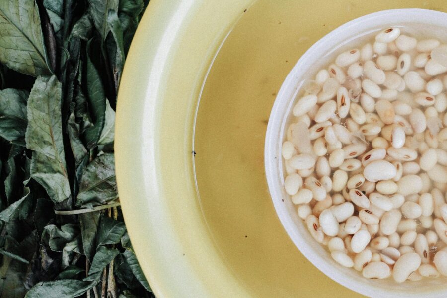 Canned tuna salad white beans lemon