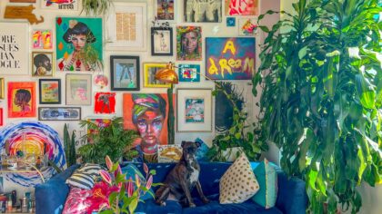 How to design a pet friendly living room that still looks put together