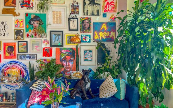 How to design a pet friendly living room that still looks put together