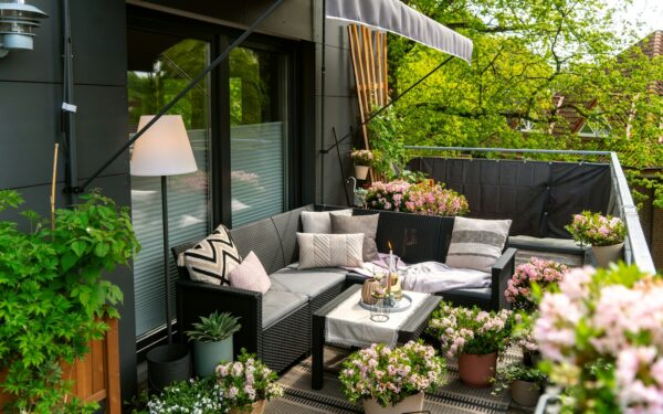 How to turn a small balcony into a calming retreat