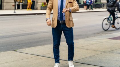 How to use texture and proportion to make casual outfits look intentional