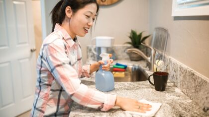 A gentle guide to natural cleaning swaps that fit into everyday home life