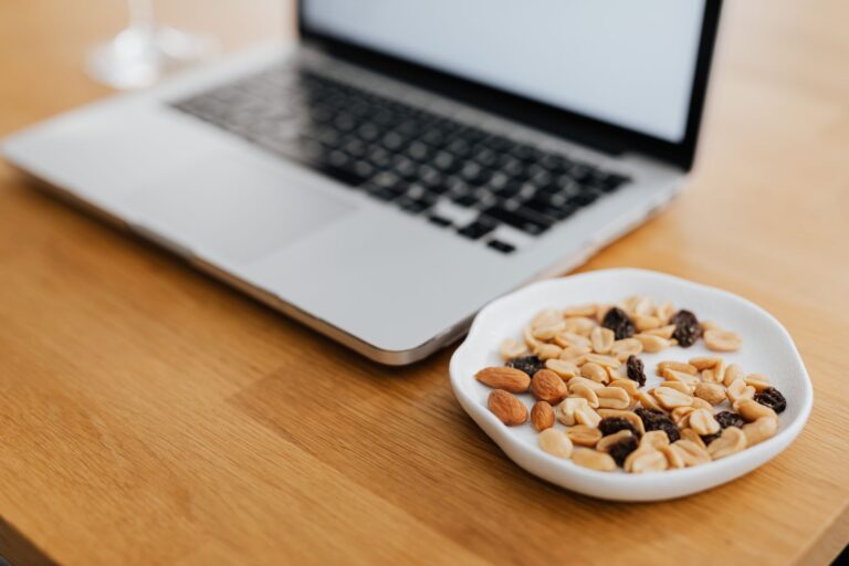 Healthy snack bowl