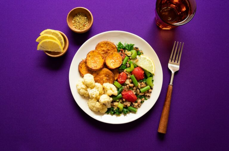 Balanced dinner plate