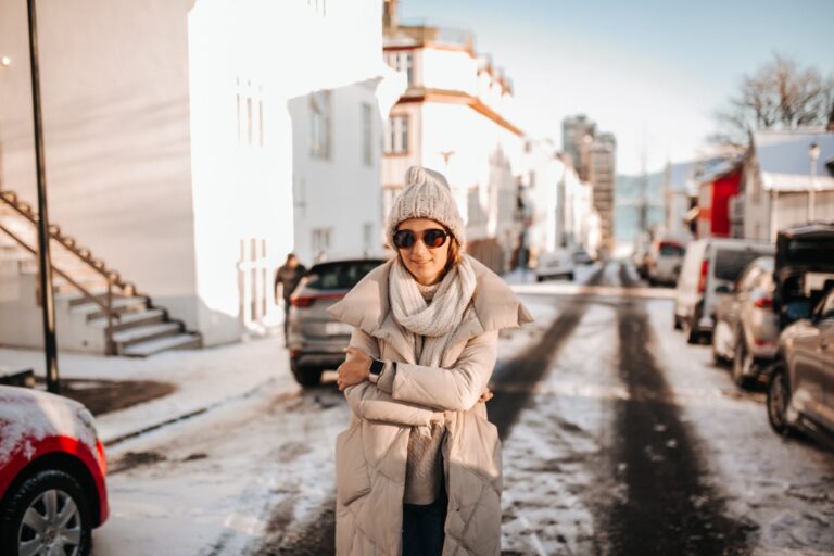 Woman winter coat