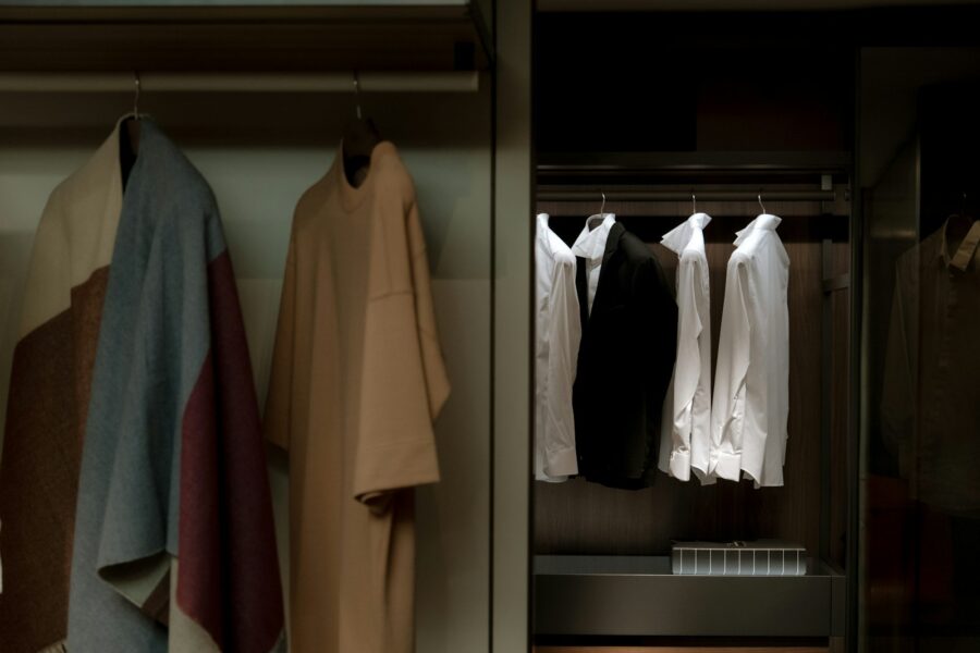 Organized work clothes