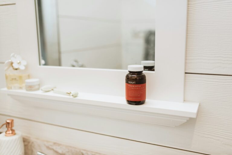 Simple skincare products