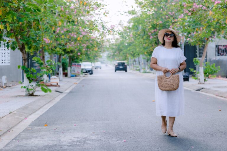 Summer woman linen