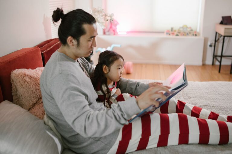 Parent child bedtime
