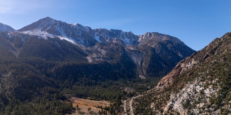 Mountain valley trail