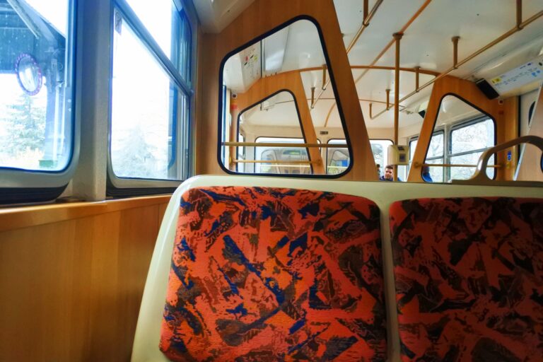 Modern passenger train
