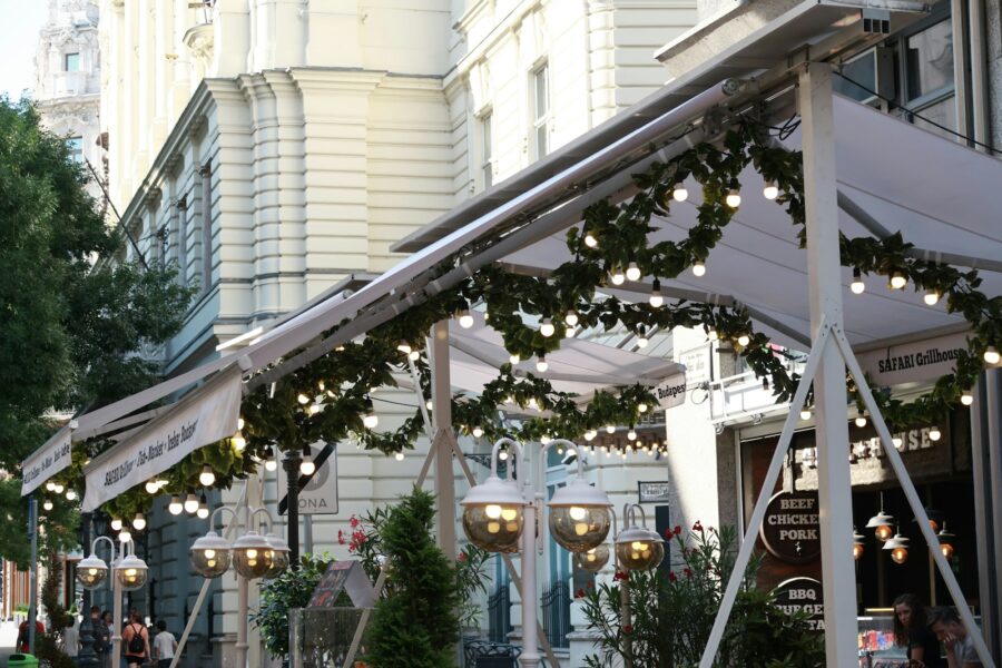 European city street