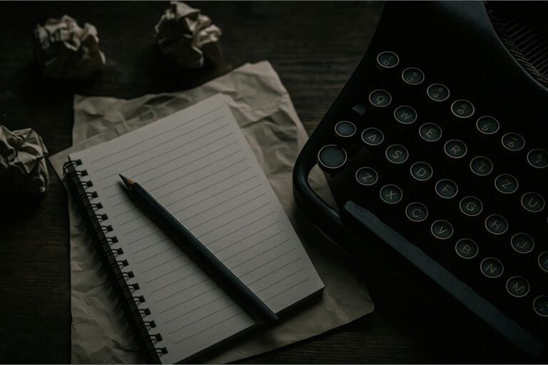 Person writing journal