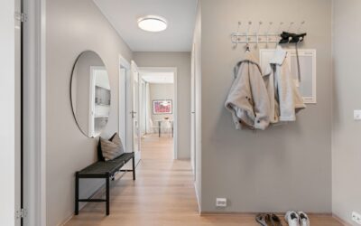 How to set up a practical mudroom-style entry, even if you do not have one