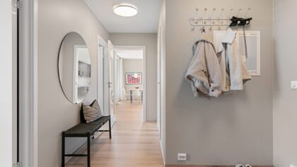 How to set up a practical mudroom-style entry, even if you do not have one