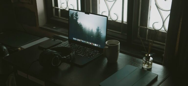 Person working desk
