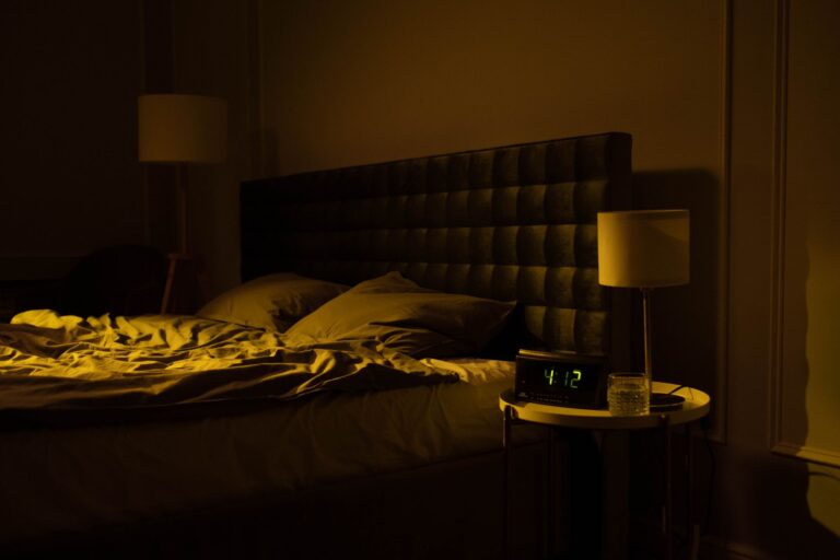 Nighttime bedroom soft