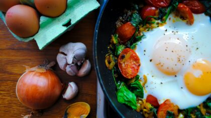 Simple baked egg dinners that come together in one pan