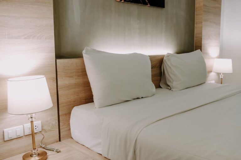 Cozy bedroom neutral