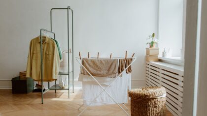 Simple laundry systems that save time, space and stress at home