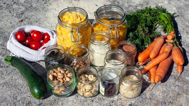 Glass lunch jars
