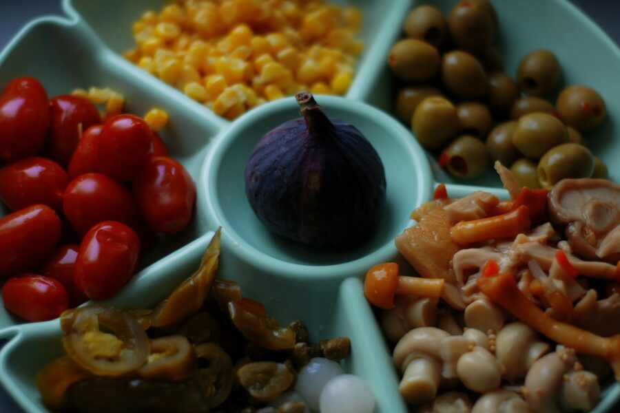 Cook summer plate