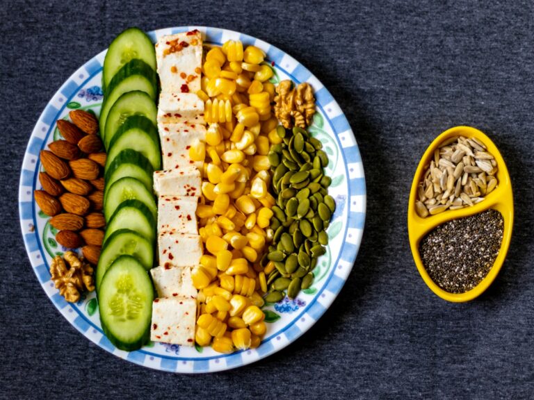 Cook tofu salad