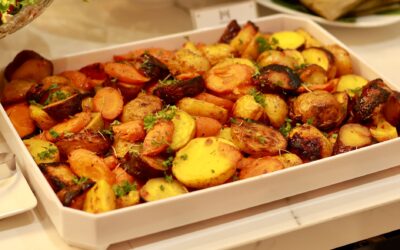 Simple one-pan roasted chicken and roots for relaxed home cooking