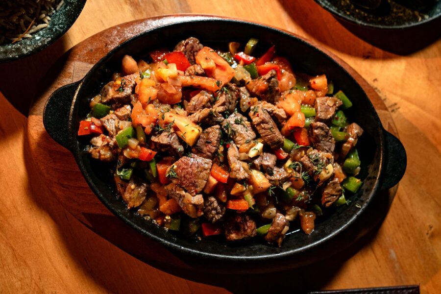 Rice skillet dinner