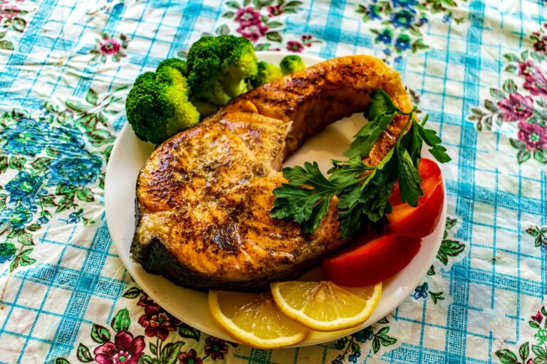 Sheet pan salmon