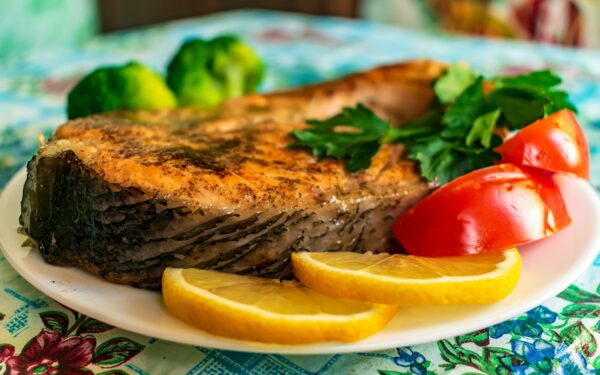 Simple sheet pan salmon and vegetables that work in any season