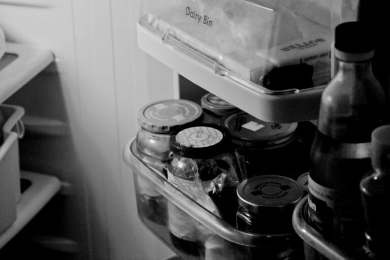 Fridge organization clear