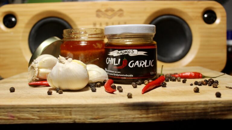 Pasta garlic oil