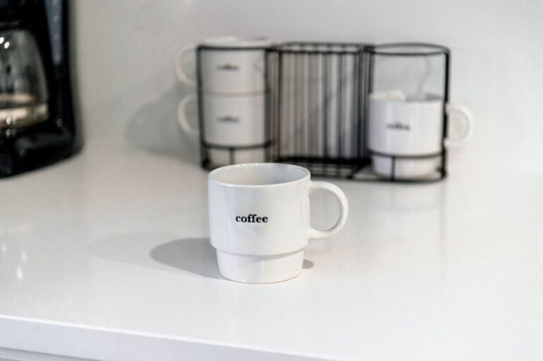 Morning kitchen counter