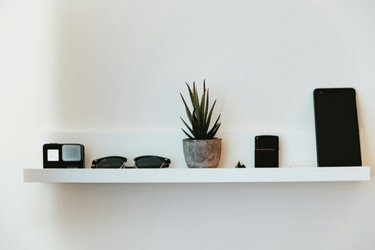 Small hallway shelf