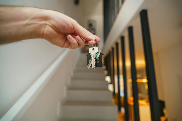 Person arriving home