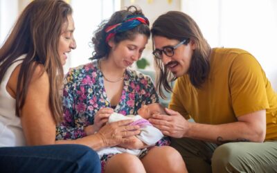 When your friend becomes a parent first: how to stay connected through the change