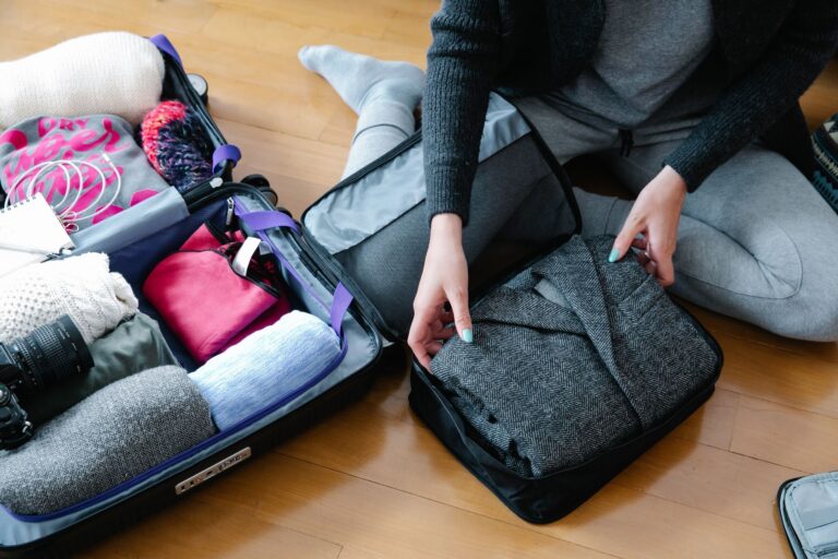 Packing cubes organized