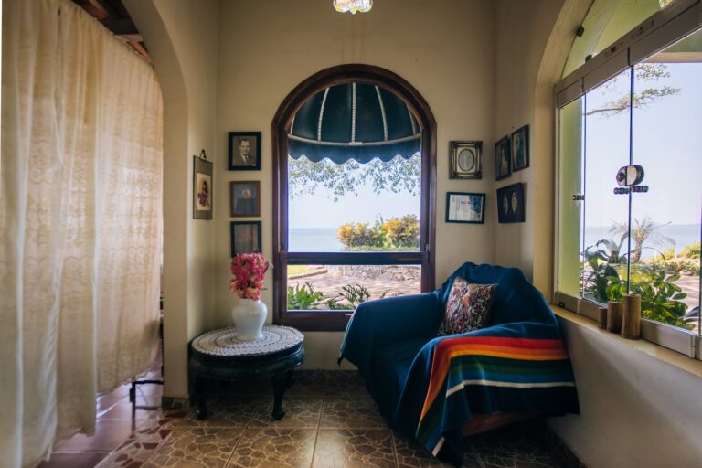 Calm reading corner