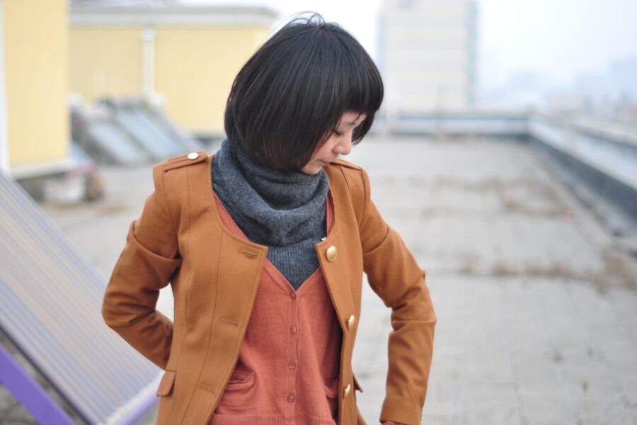 Winter outfit woman