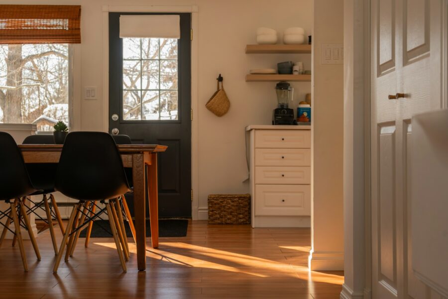 Cozy kitchen morning