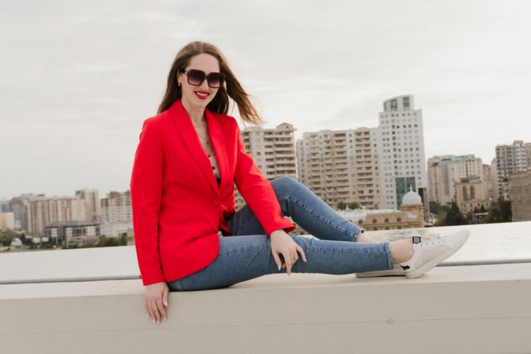 Flatlay outfit jeans
