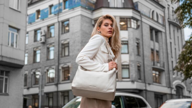 Woman holding neutral