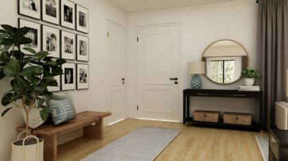 How to create a calm entryway that actually works for everyday life
