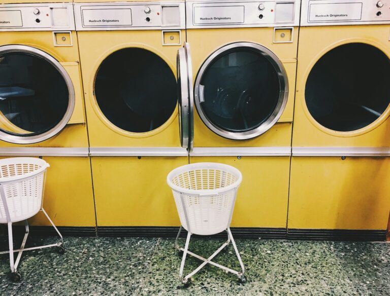 Laundry basket washing
