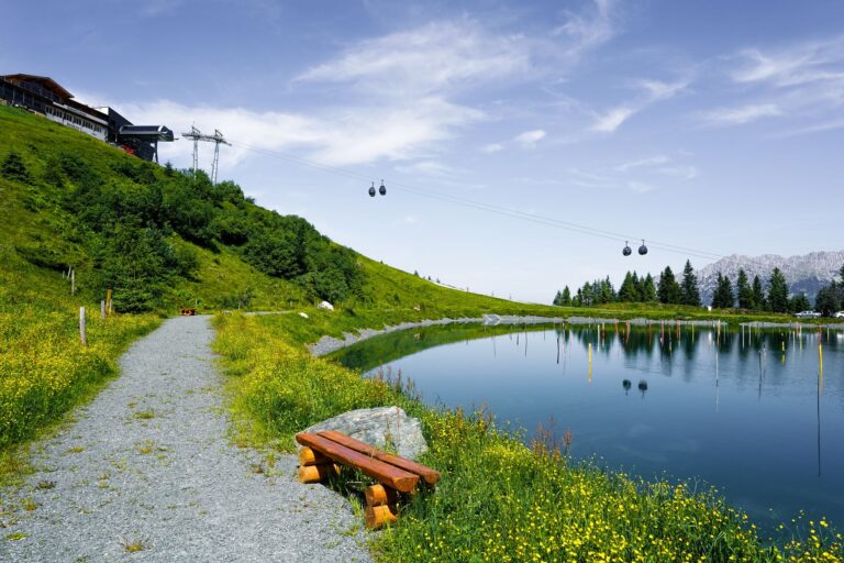 Mountain village cable