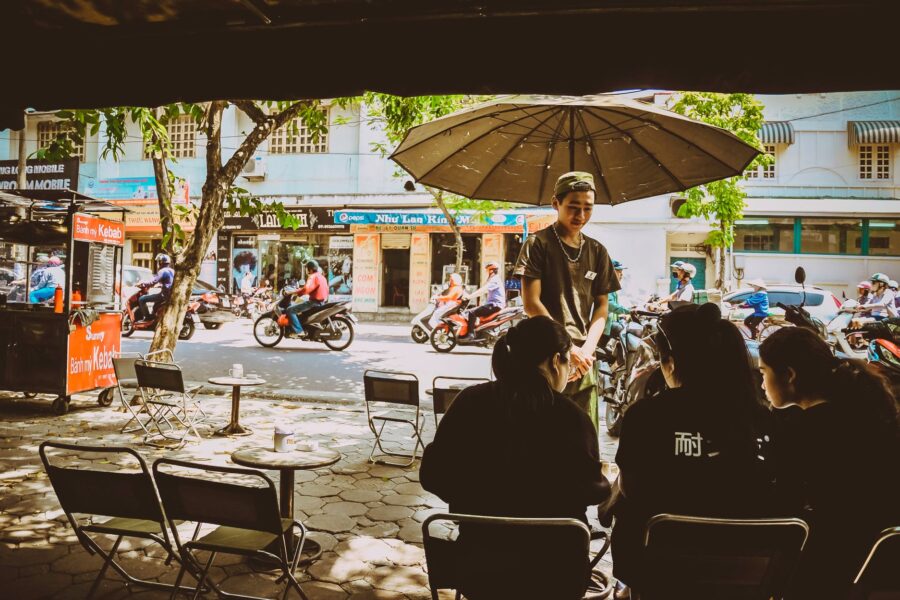 City street cafe