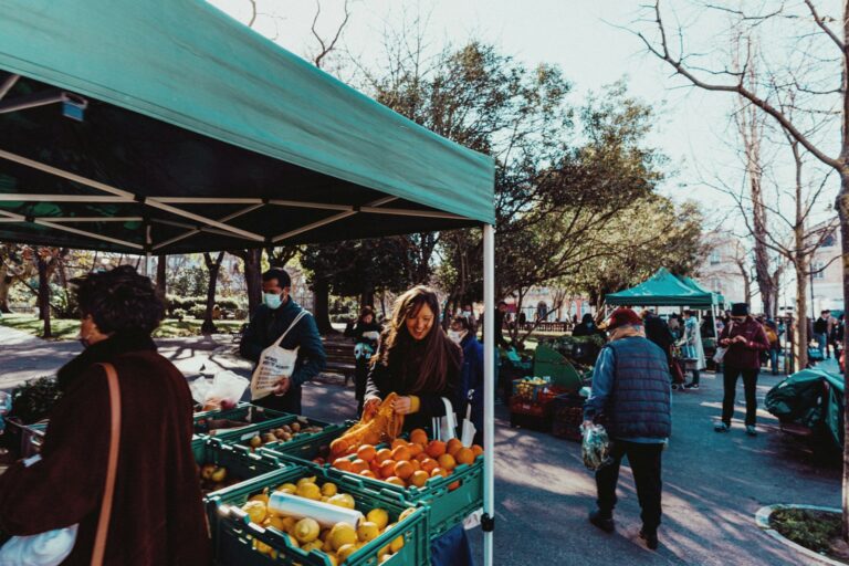 Local food market