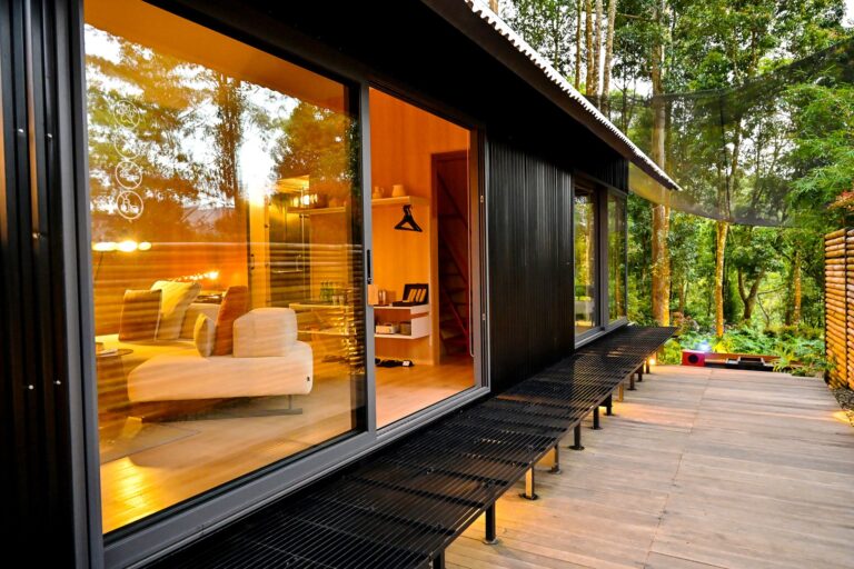 Forest cabin wooden