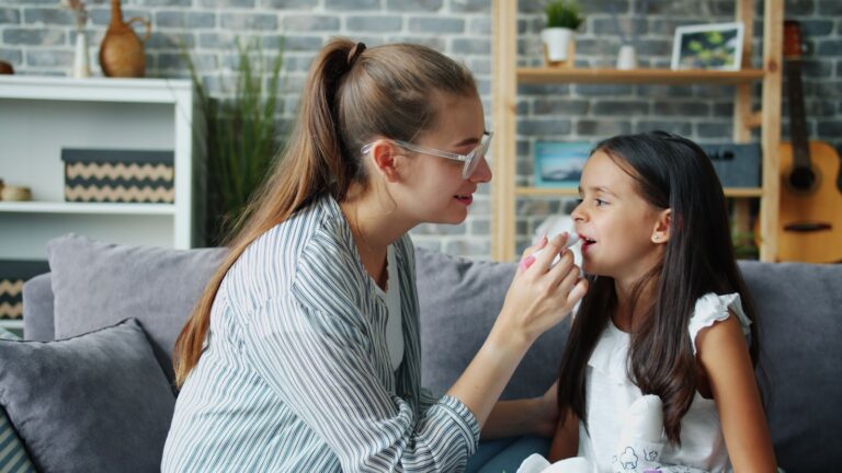 Parent teenager talking